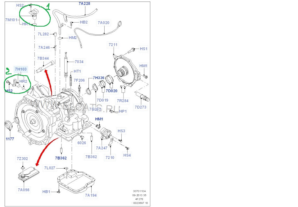 Фото в бортжурнале Ford Focus Wagon II. Запчасти на фото: 900700, 190232