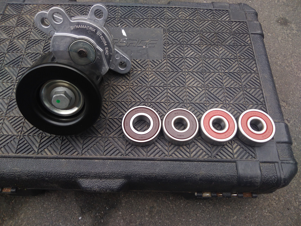 Подшипники роликов - Nissan Teana (J32), 2,5 л, 2008 года своими руками DRIVE2