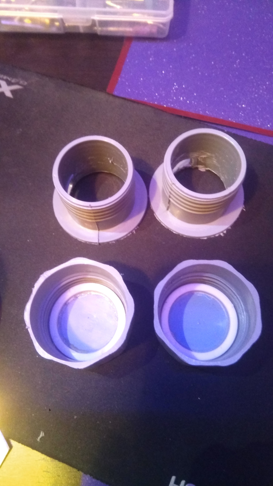 Мой вариант колпаков на мех.крышки хабов — SsangYong Rexton (1G), 2,3 л ...