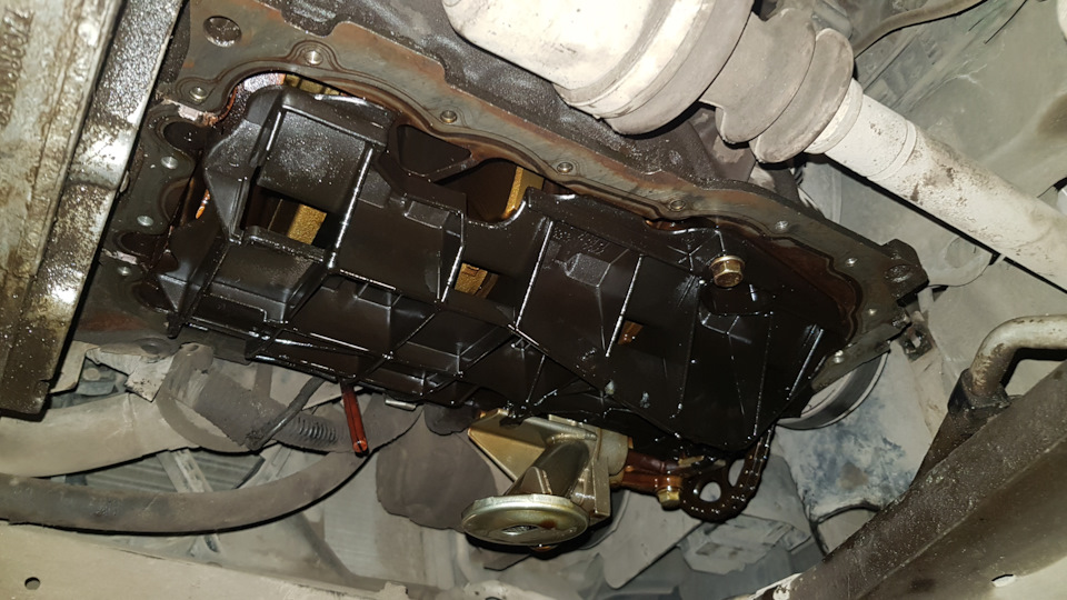 прокладка поддона. — Renault Scenic I, 2 л, 2001 года | своими руками ...