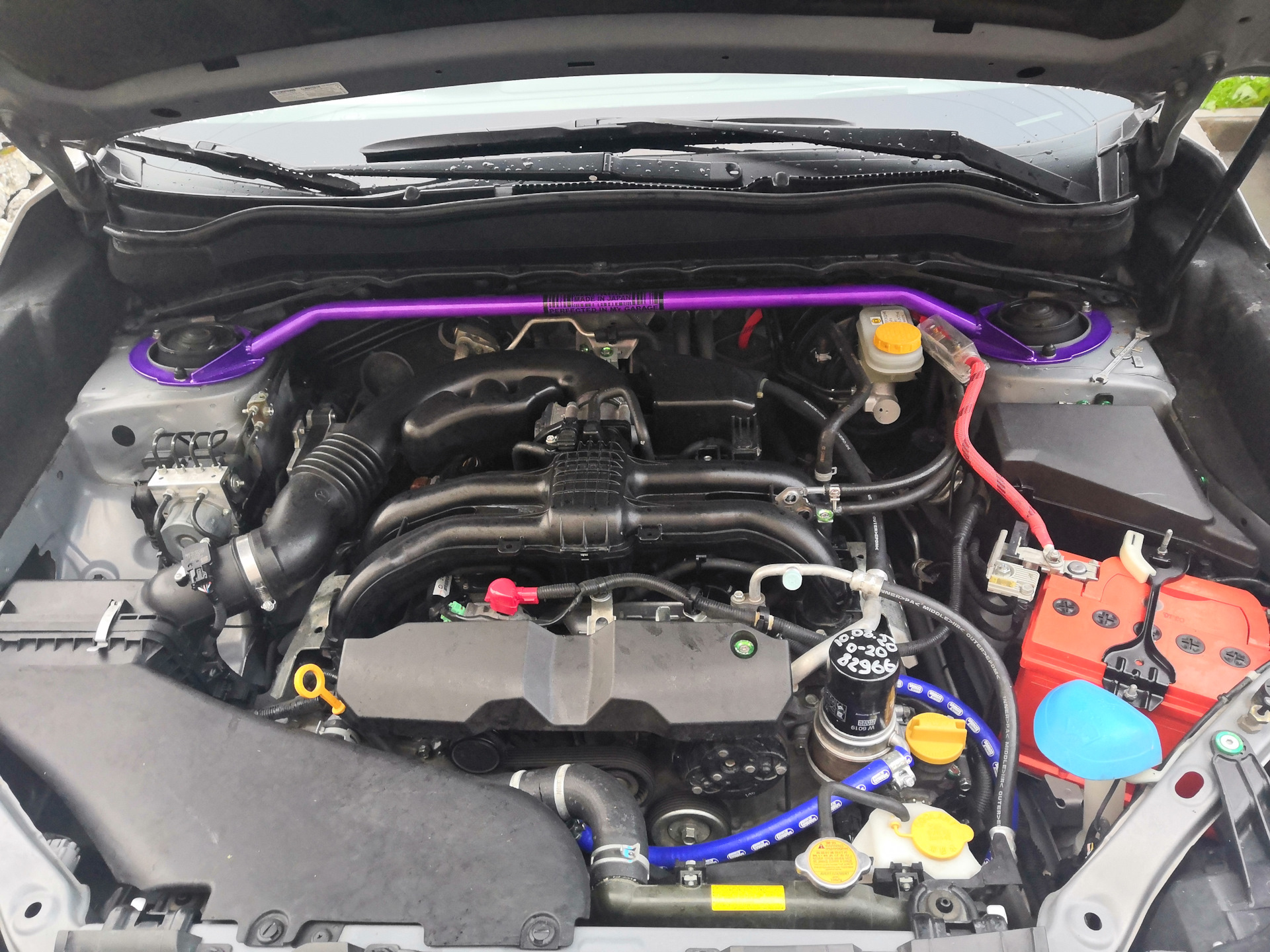 Замена масла с промывкой bg109 — Subaru Forester (SJ), 2,5 л, 2014 года ...