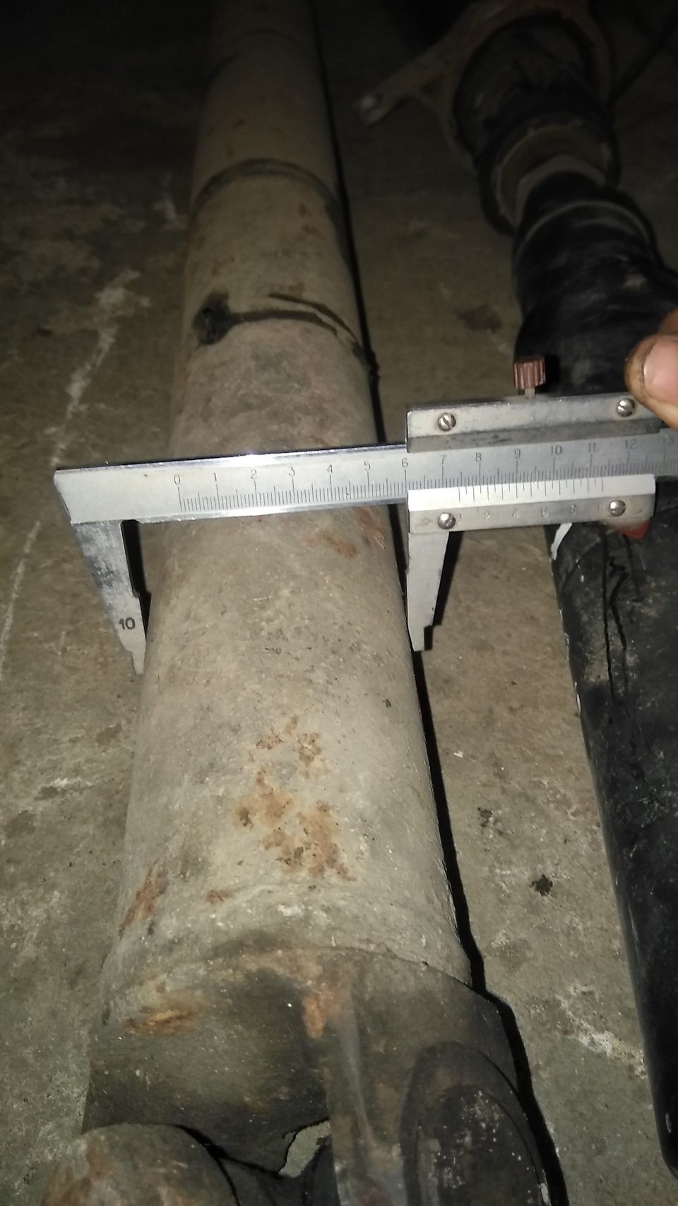 Кастомный кардан для Волги V8 ЗМЗ с КПП BMW — ГАЗ 2410, 4,3 л, 1986 ...