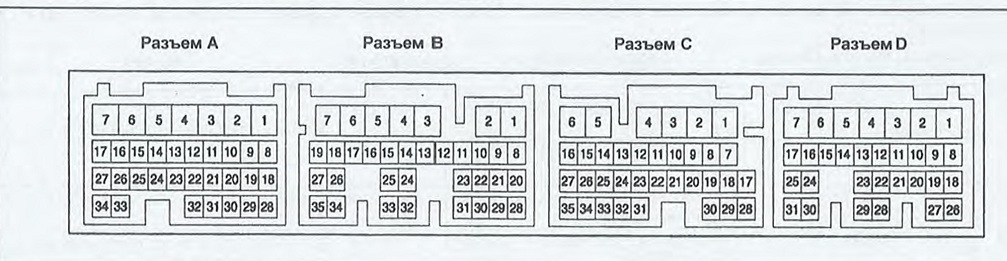 Распиновка эбу тойота 5. Круиз-контроль. Часть 1. Первые наработки. - Toyota Hilux (7G), 2,5 л, 2011 г