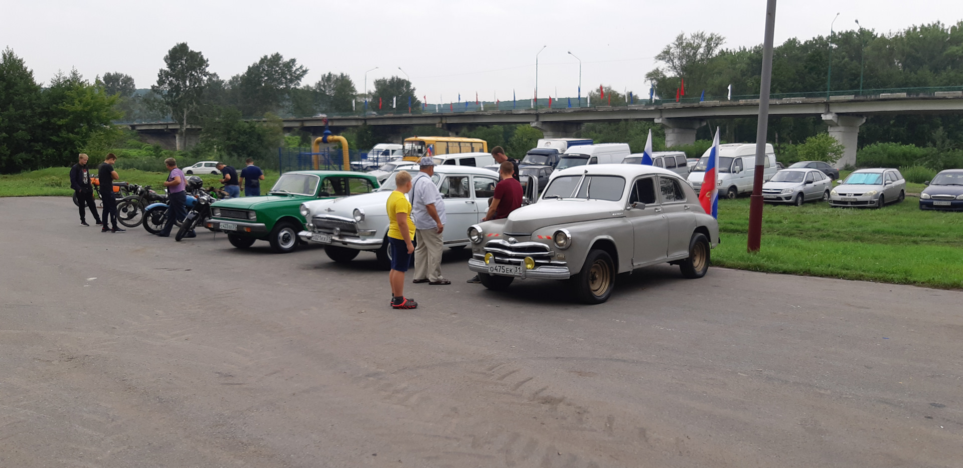 День г. Новый Оскол — 2019. — Москвич 2140 SL, 1,5 л, 1988 года | встреча |  DRIVE2