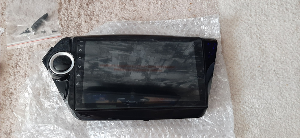 Новая магнитола на андроид 9 вместо штатной. — KIA Rio (3G), 1,6 л ...