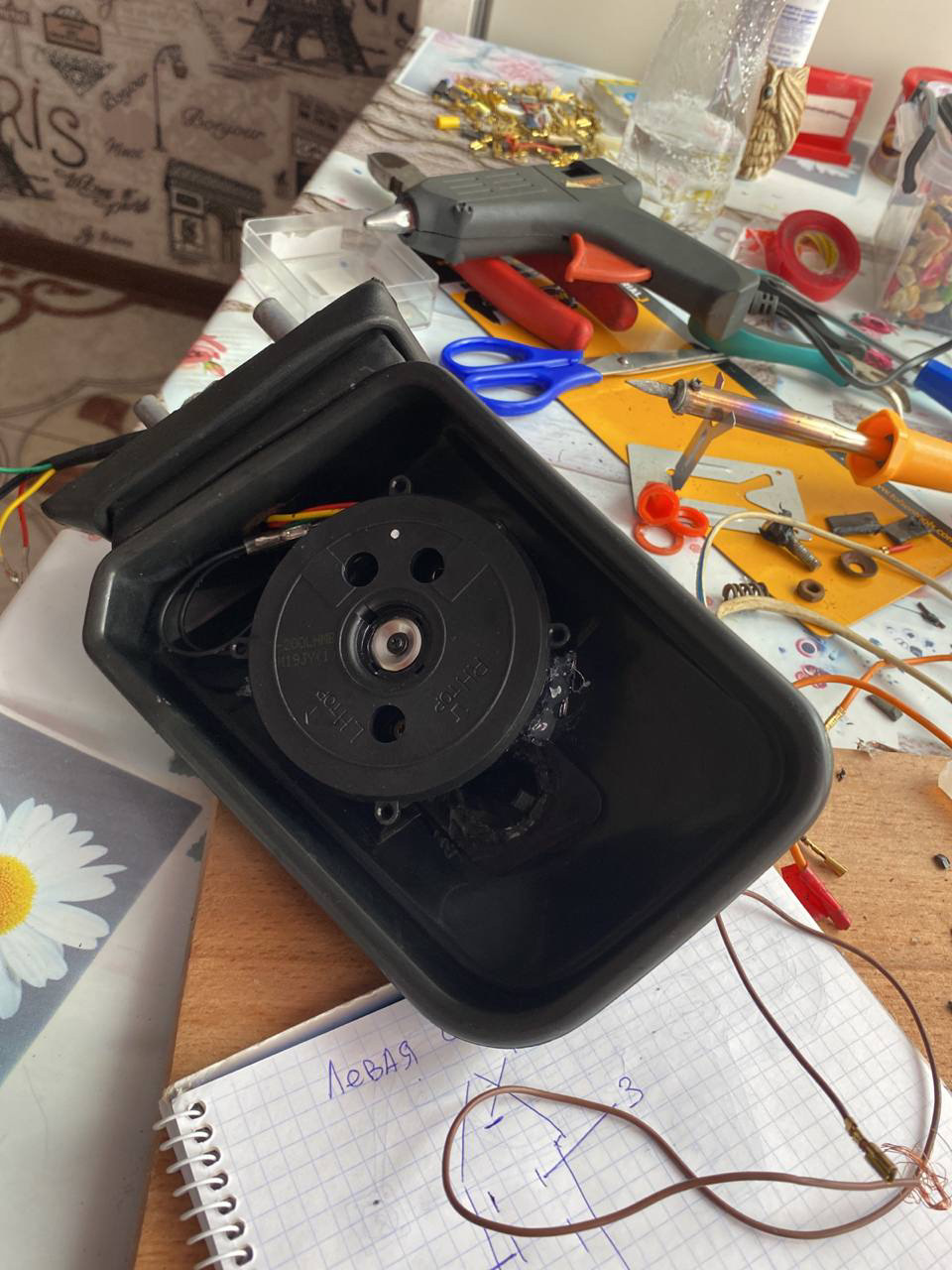 Электрорегулировка зеркал — Lada 2109, 1,5 л, 2006 года | своими руками ...