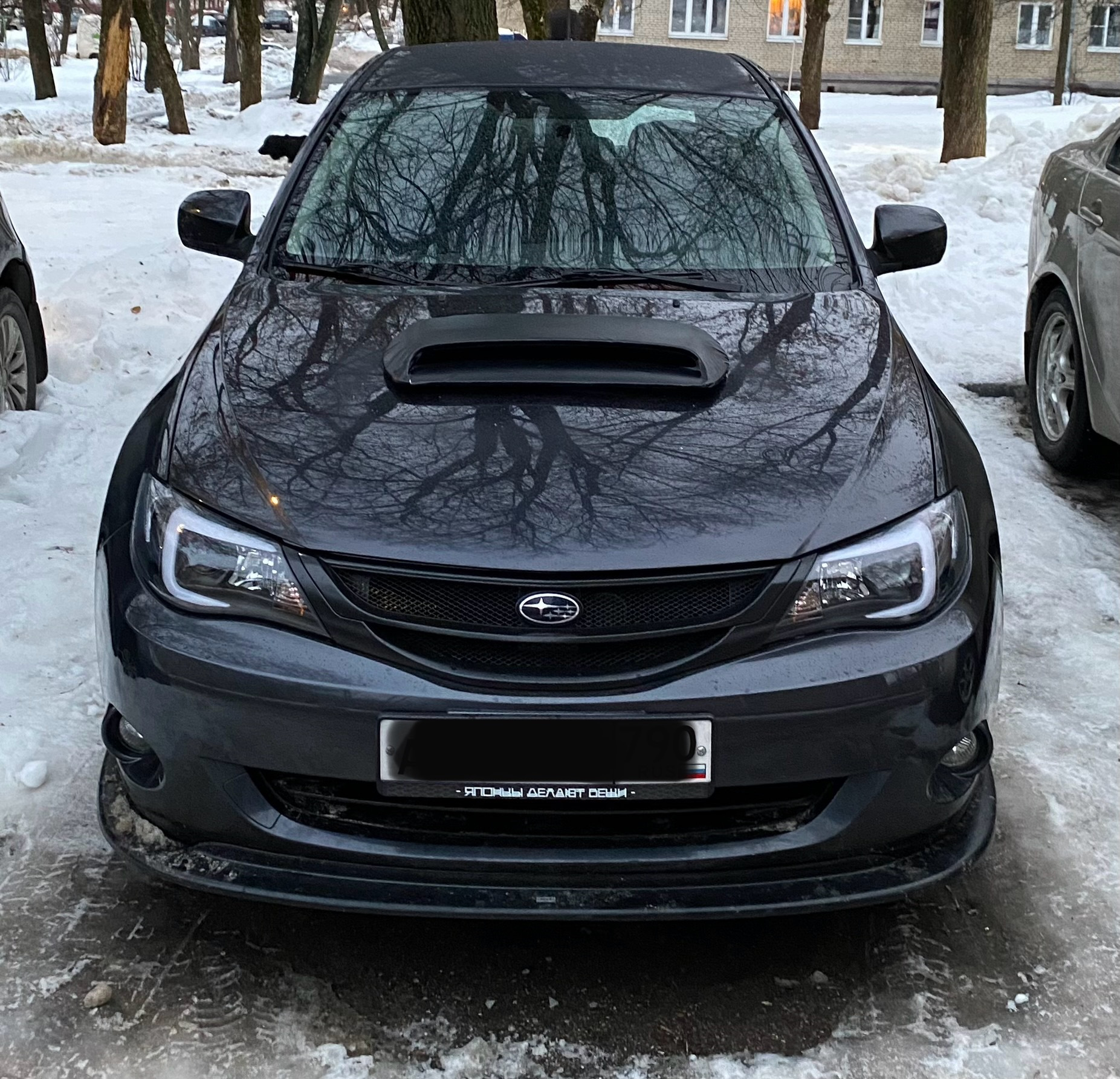 Ноздря k2gear от legacy. — Subaru Impreza (GE, GH), 1,5 л, 2007 года |  тюнинг | DRIVE2