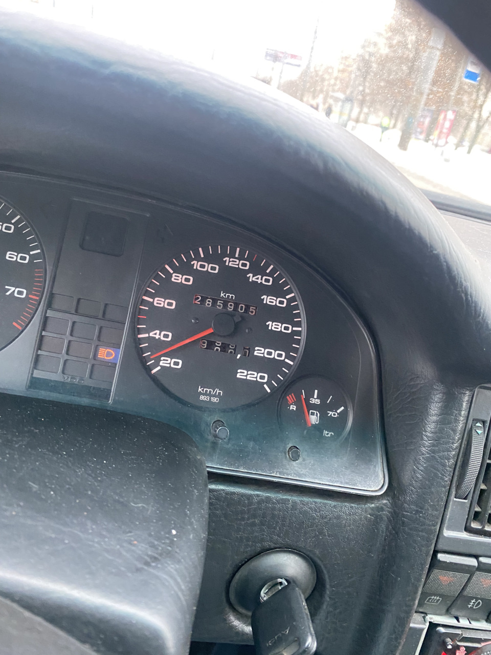 Хромированные кольца для панели ауди 80 — Audi 80 (B3), 2 л, 1990 года ...