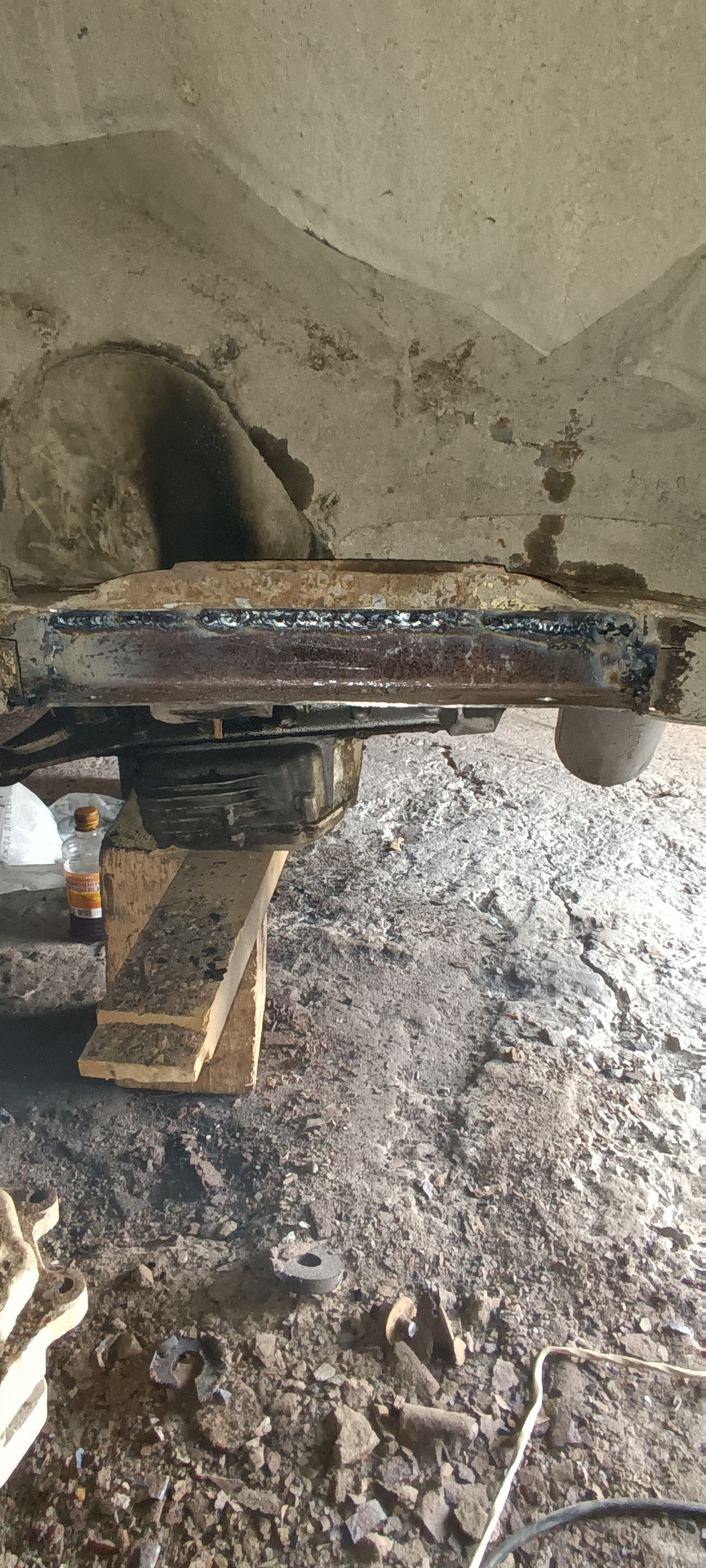 Ремонт передней подвески часть 4:ремонт лонжерона. — ИЖ Москвич 412, 1 ...