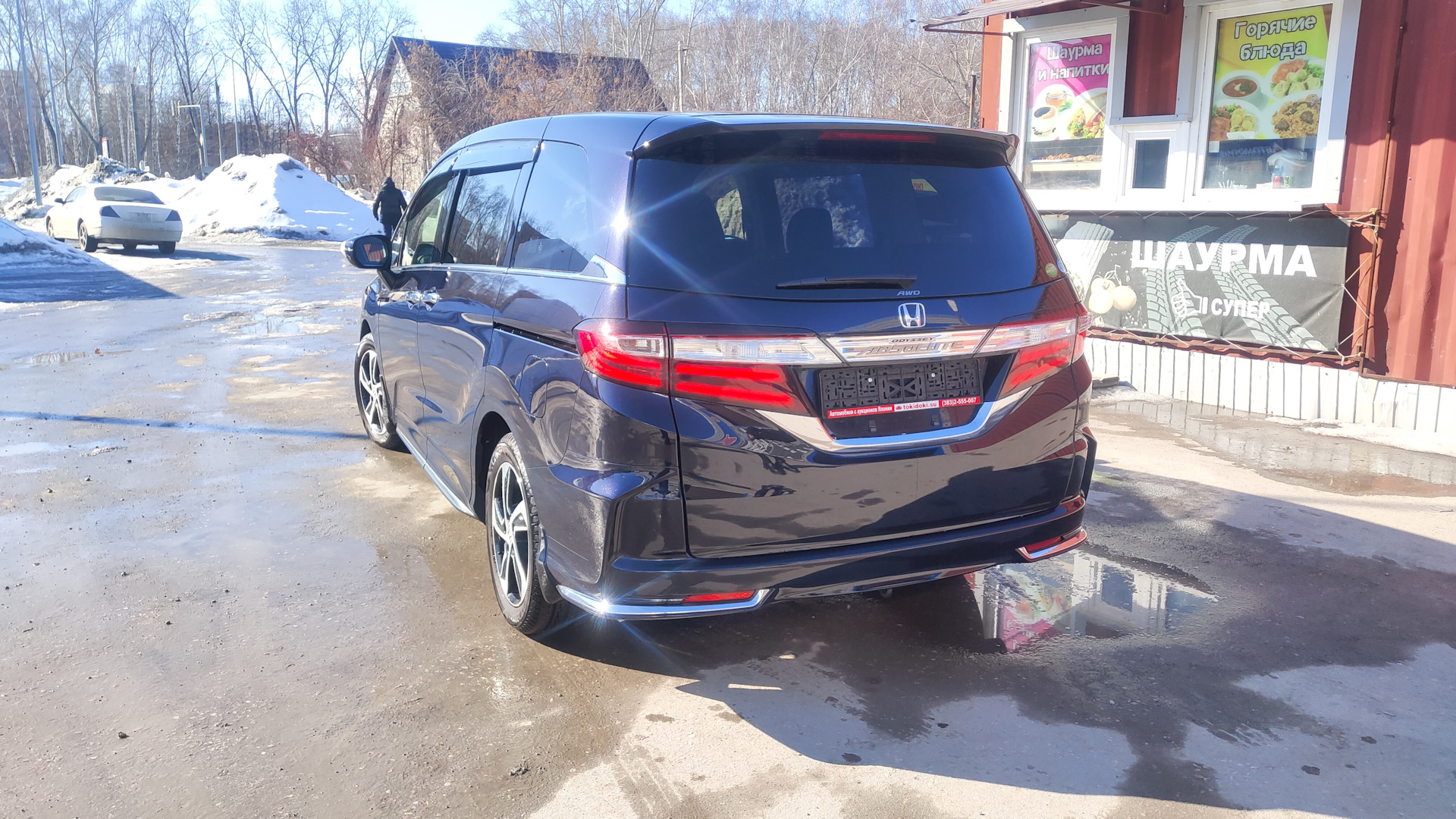 Honda Odyssey (5G) 2.4 бензиновый 2014 | RC2 Absolute EX на DRIVE2