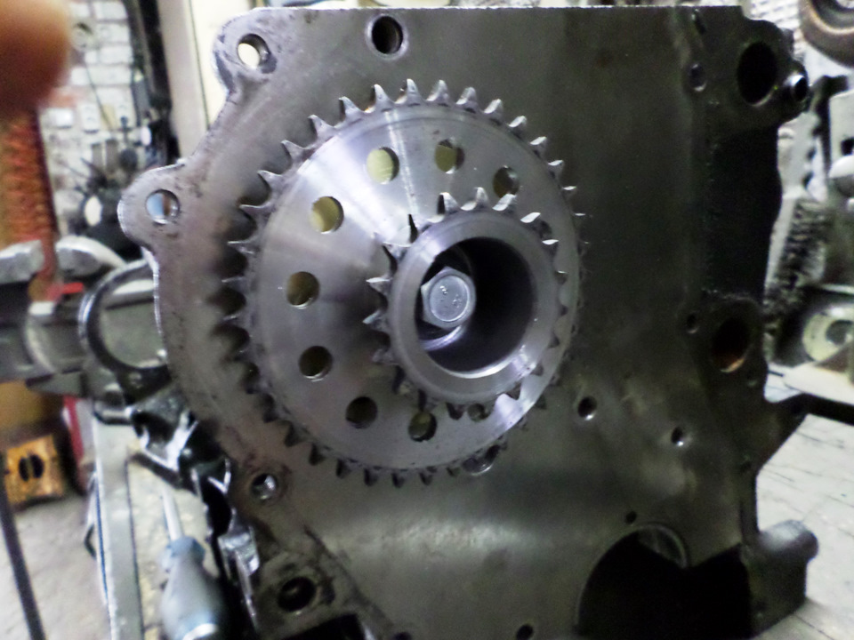 ЗМЗ-406. Репетиция установки облегченного промежуточного вала. — DRIVE2