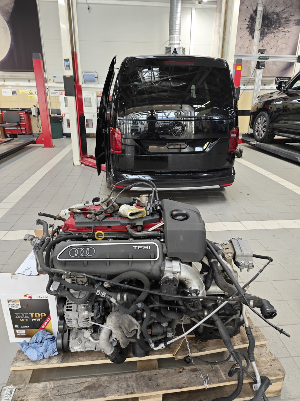 Swap 2.5 TFSI RS — Volkswagen Caddy (3G), 2,5 л, 2007 года | своими руками  | DRIVE2