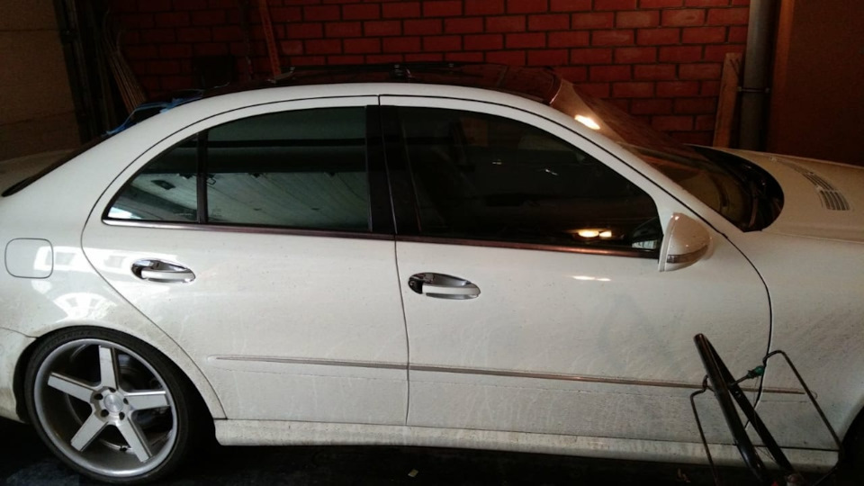 Тихо тихо идём к идеалу — Mercedes-Benz E-class (W211), 2,2 л., 2004 ...
