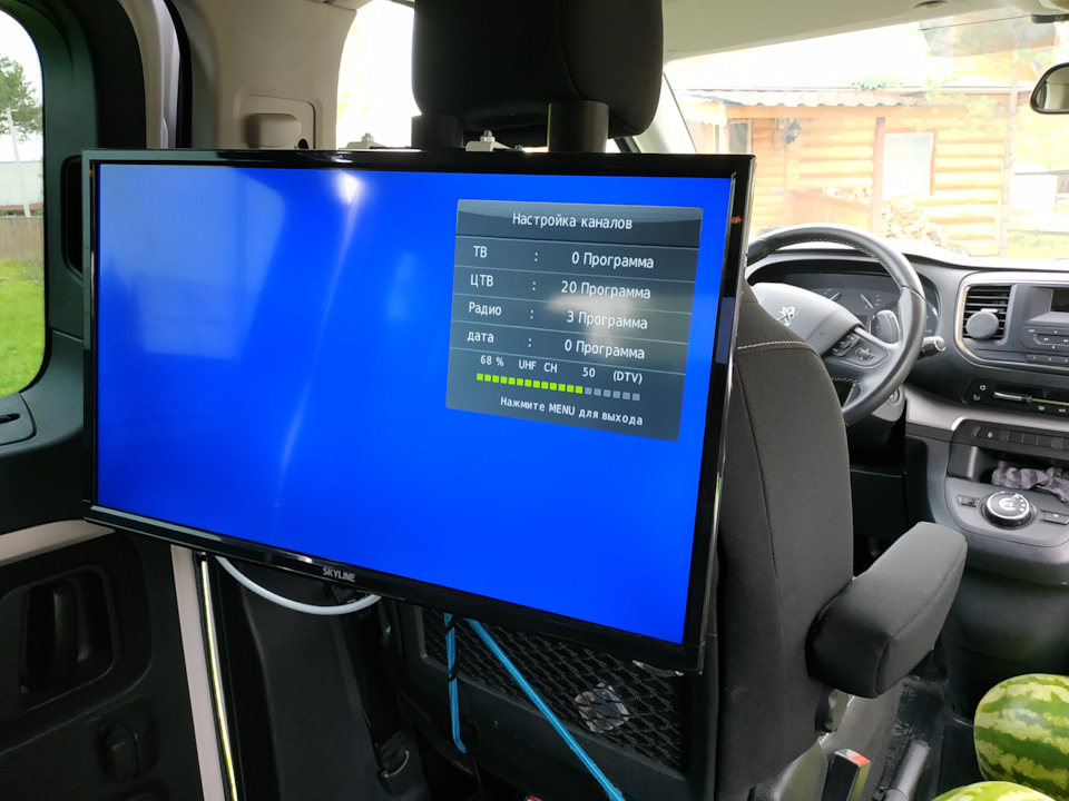 Антенна dvb-t2 самодельная — Peugeot Traveller, 2 л, 2018 года ...