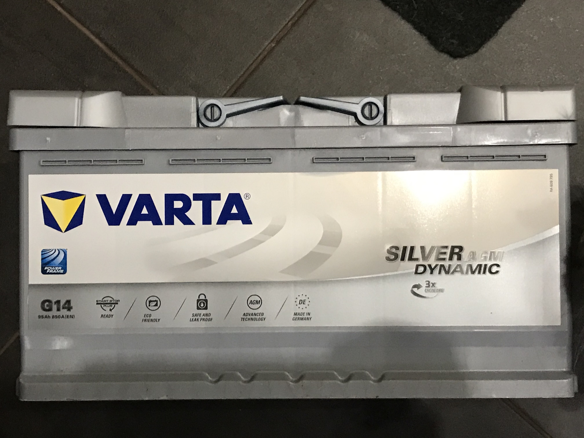 Varta agm f21