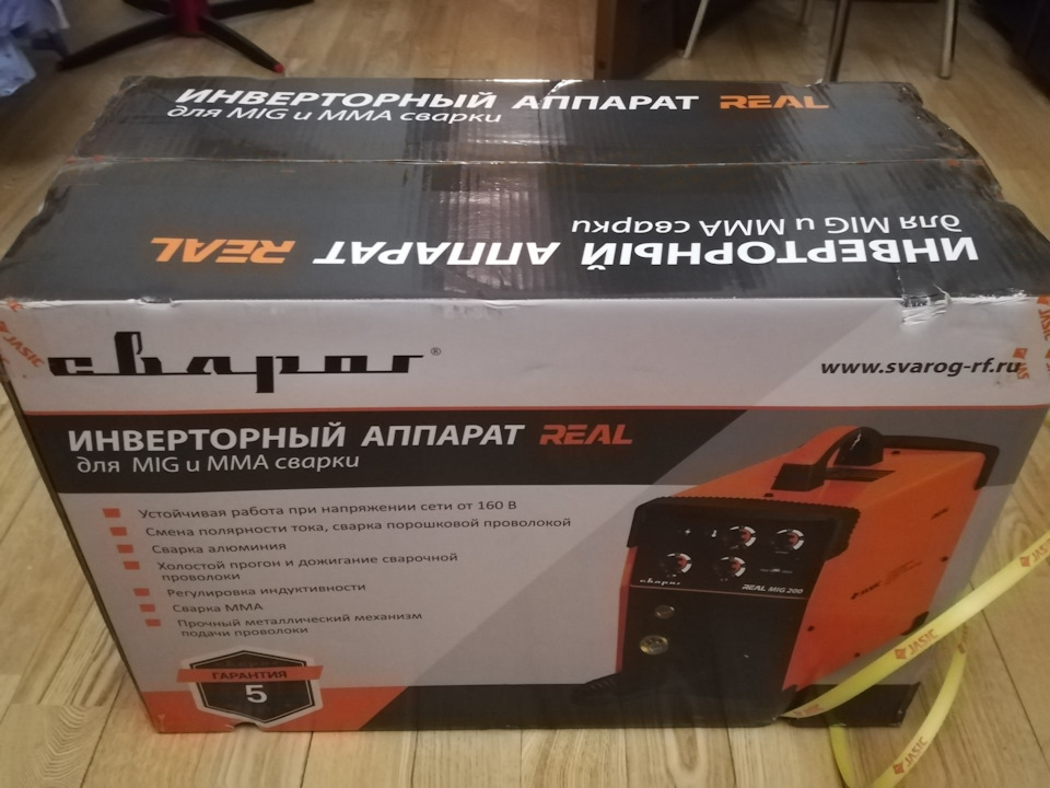 Полуавтомат Сварог REAL MIG (N2402N) — УАЗ 315195 Hunter, 2,7 л, 2016 ...