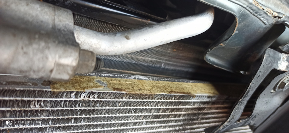 Чистка радиаторов и утеплитель на трубку кондиционера — Lada Приора ...