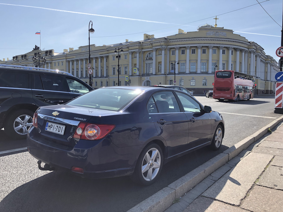 Съездил в Питер поменять лобовое стекло — Chevrolet Epica, 2 л, 2007 ...