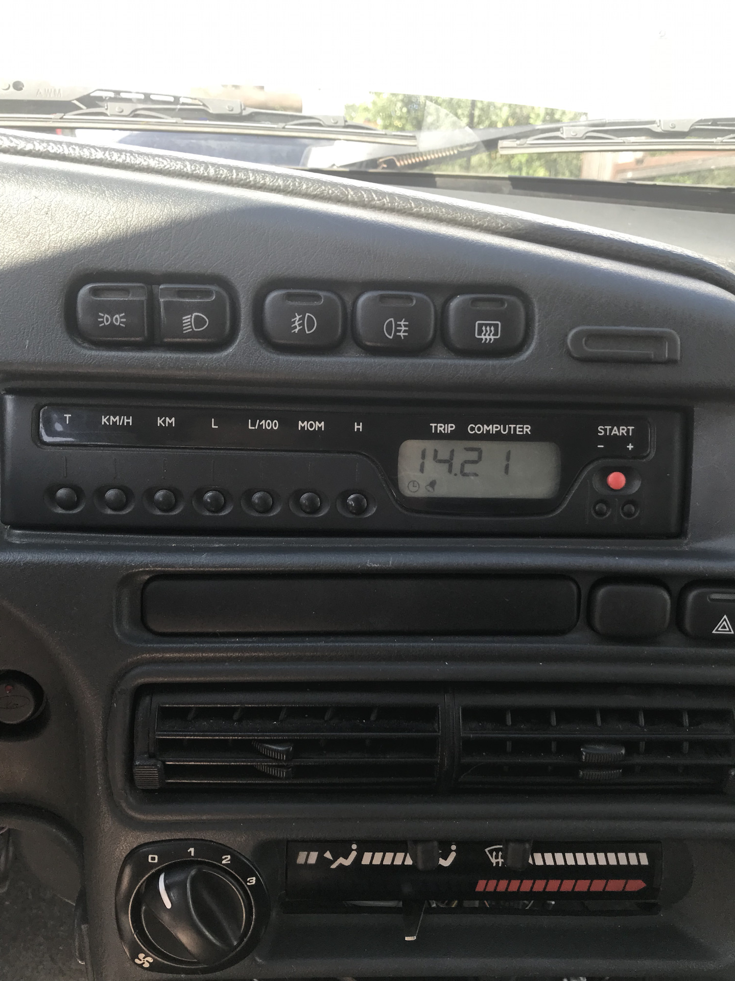 Маршрутный компьютер штат. 2114-3857010 — Lada 21083, 1,5 л, 2001 года ...