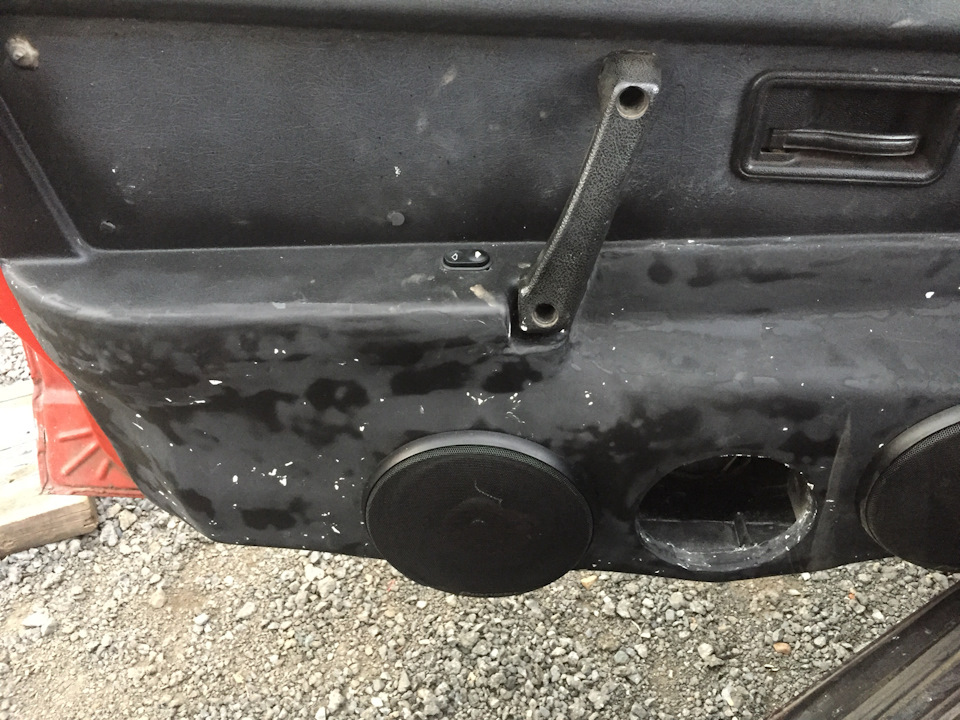 Обтяжка двери кожей — Lada 2109, 1,3 л, 1994 года | тюнинг | DRIVE2