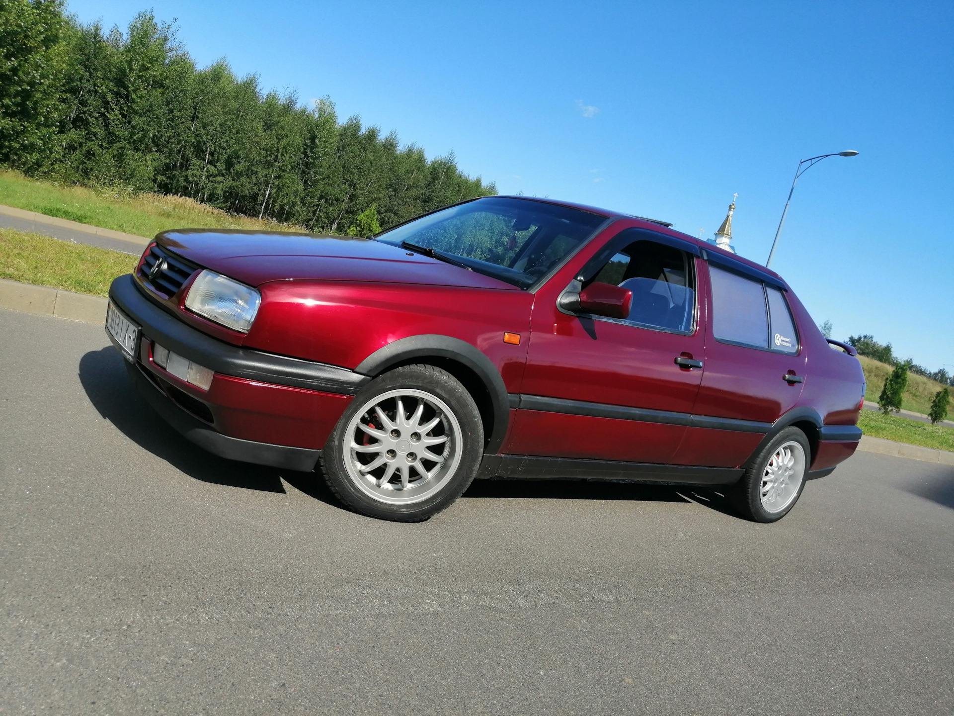 VW Vento с телкой