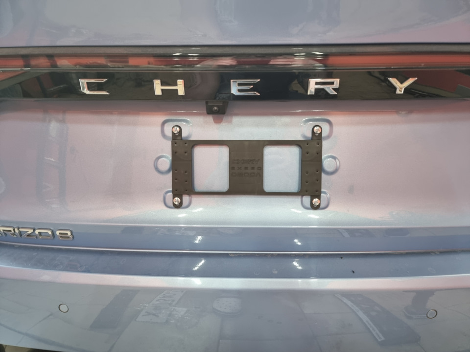Адаптер номерного знака — Chery Arrizo 8, 1,6 л, 2023 года | аксессуары ...