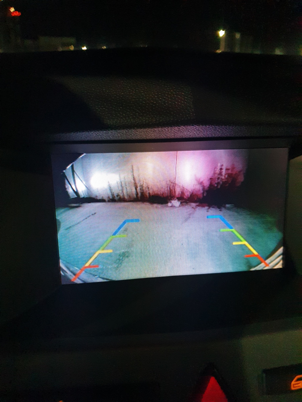 вид ночью — Opel Astra H