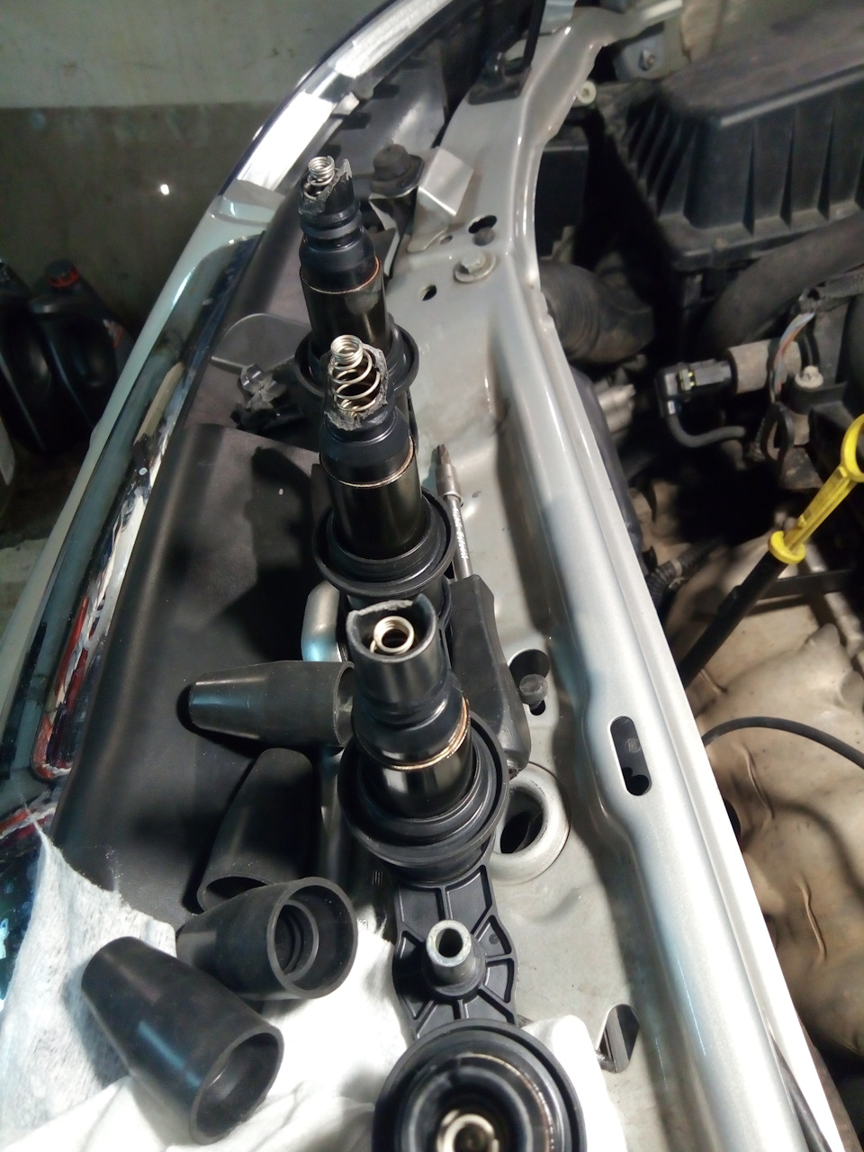 Модуль зажигания, временный ремонт. — Opel Zafira B, 1,8 л, 2008 года ...