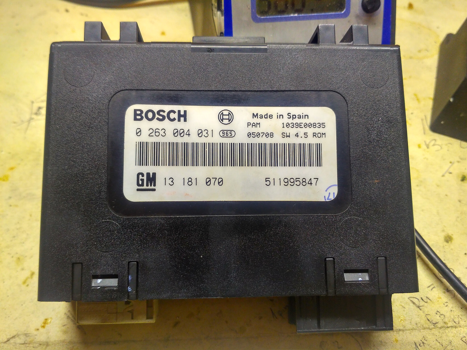 Vectra C ремонт блока парктроника — DRIVE2