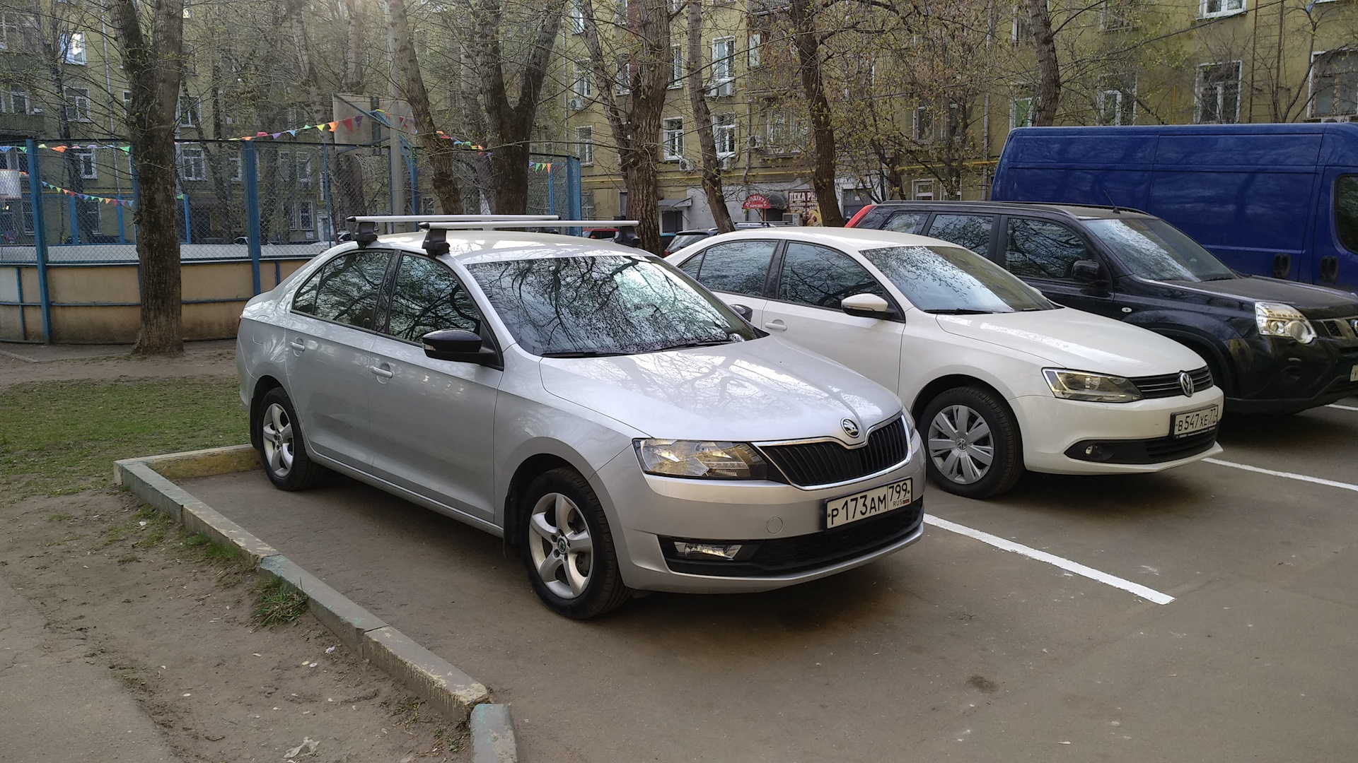 Skoda Rapid 2017 багажник