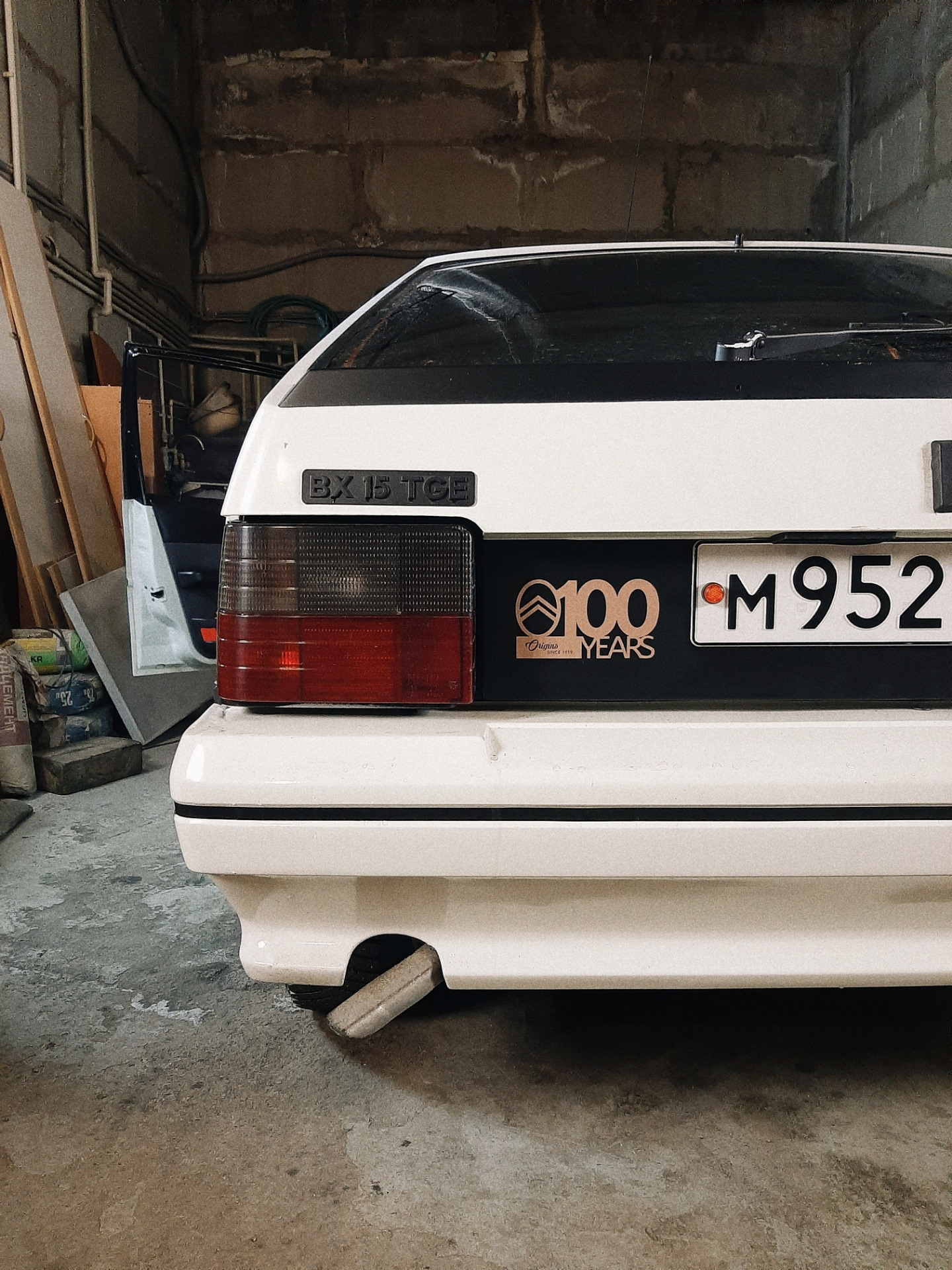 #23 Наконечник глушителя — Citroen BX, 1,6 л, 1992 года | стайлинг | DRIVE2
