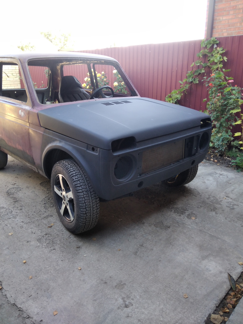 Подготовка к покраске. — Lada 4x4 3D, 1,7 л, 2003 года | кузовной ремонт |  DRIVE2