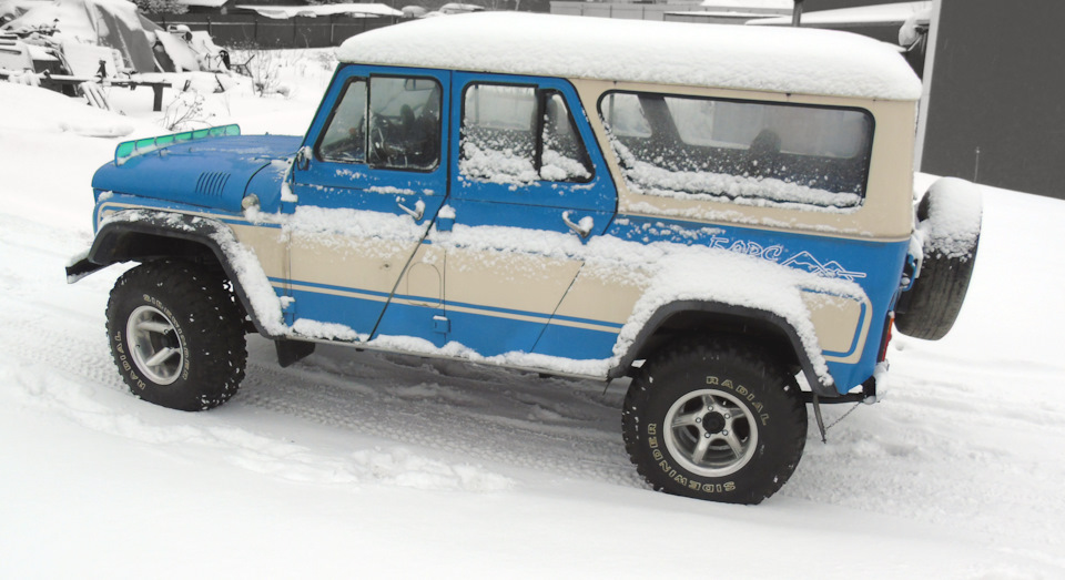 Photo from the logbook UAZ 3153