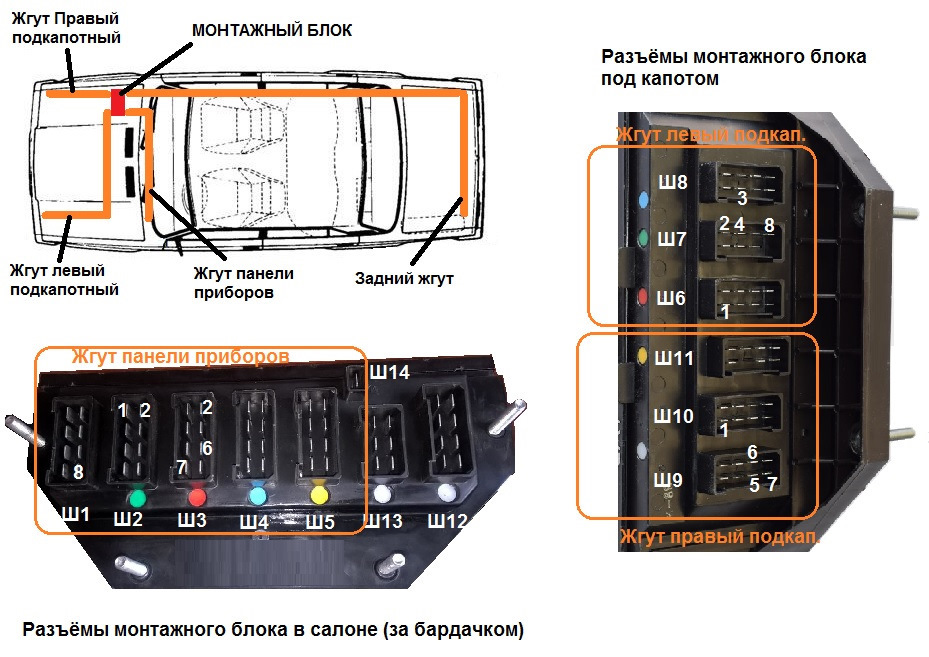 Распиновка блока предохранителей ваз 2107 11. Корень зла и зачем он там - Lada 210740, 1,6 л, 2007 года электроника DRIVE2
