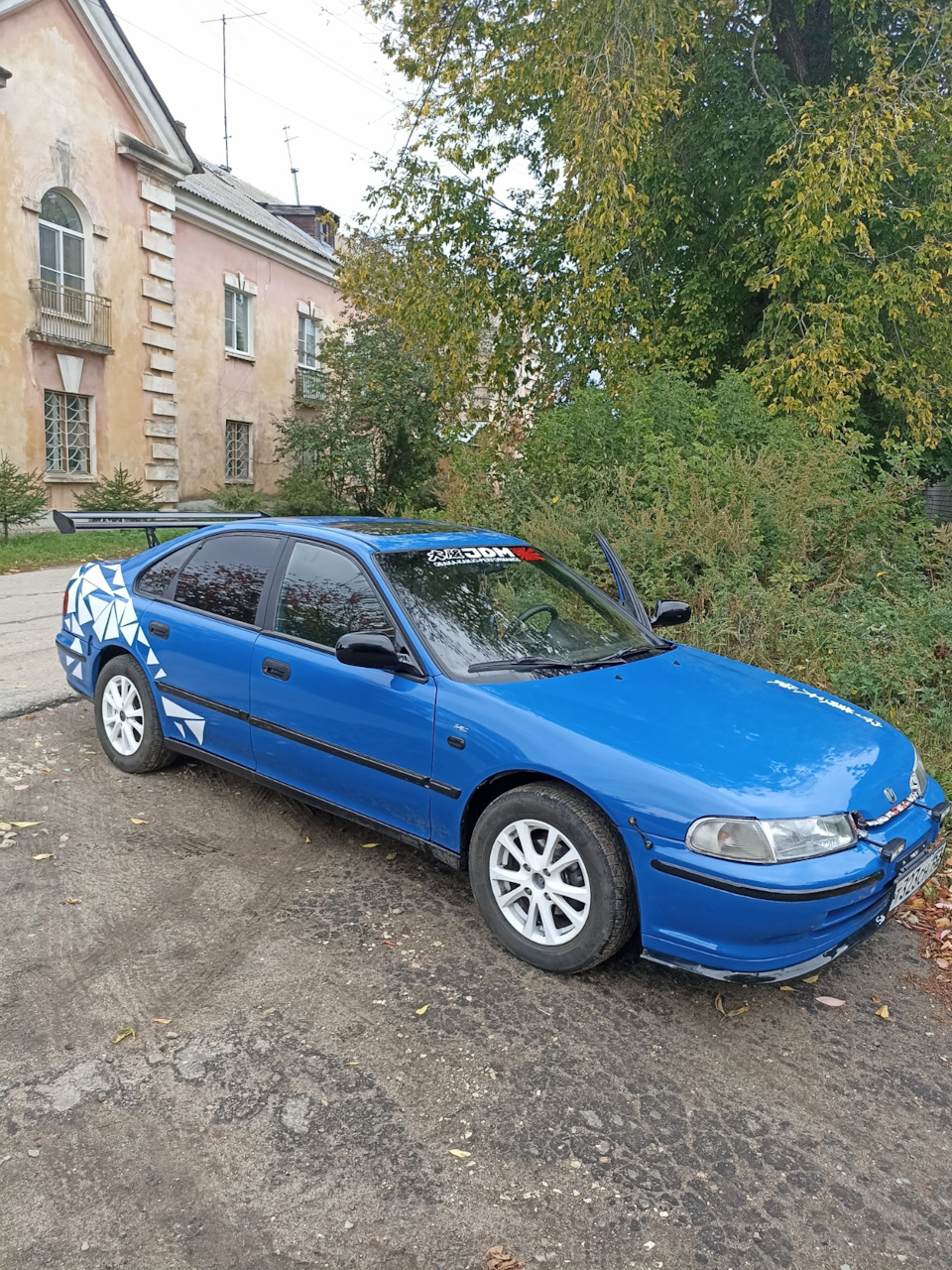 Наклейки — Honda Accord (5G), 2 л, 1993 года | своими руками | DRIVE2