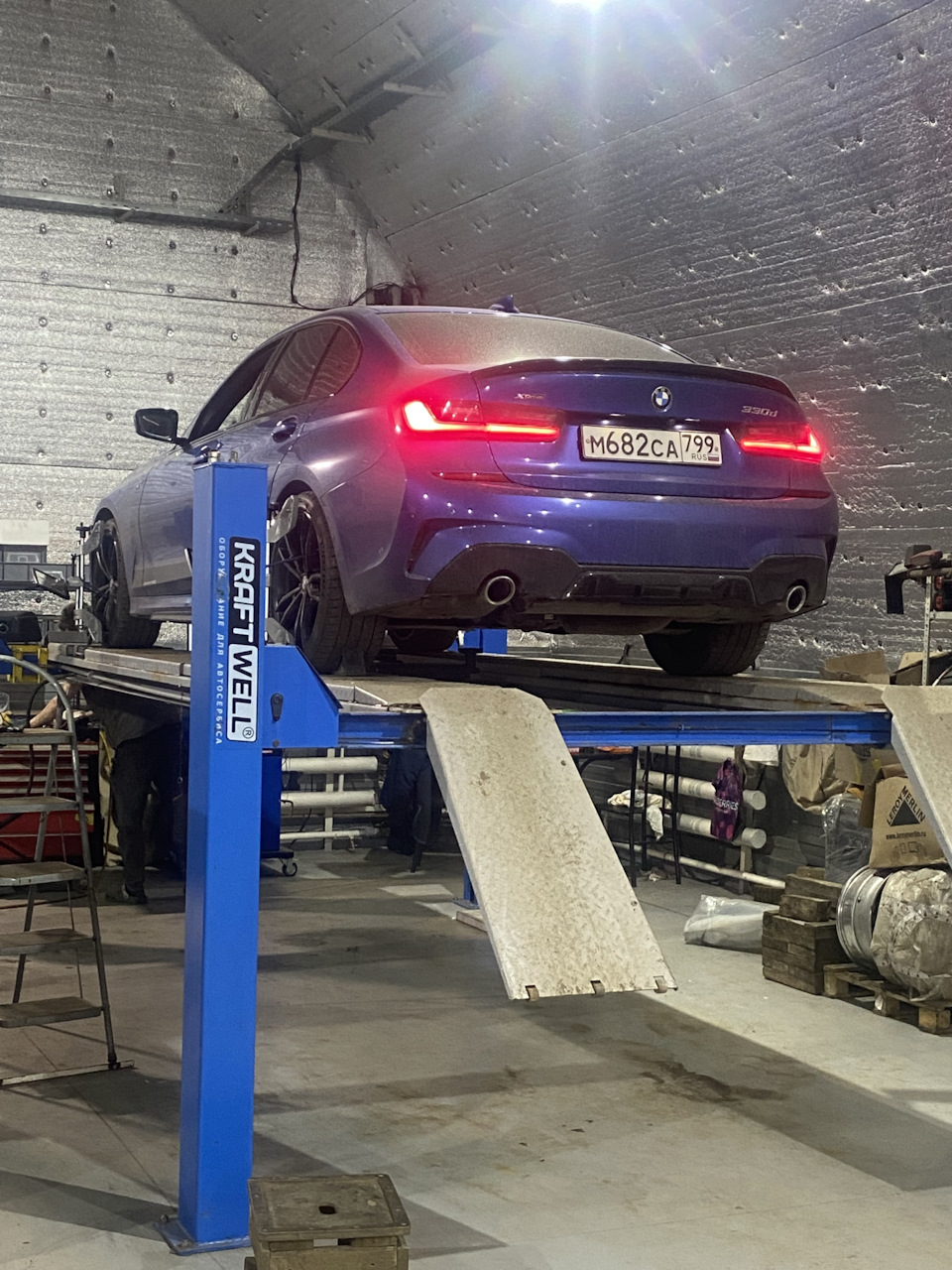 На регулировке — BMW 3 series (G20)