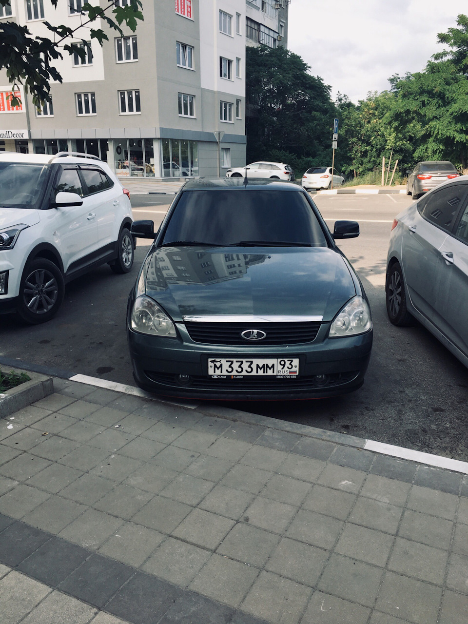 Съёмная Тонировка 30% — Lada Приора седан, 1,6 л, 2008 года | стайлинг ...