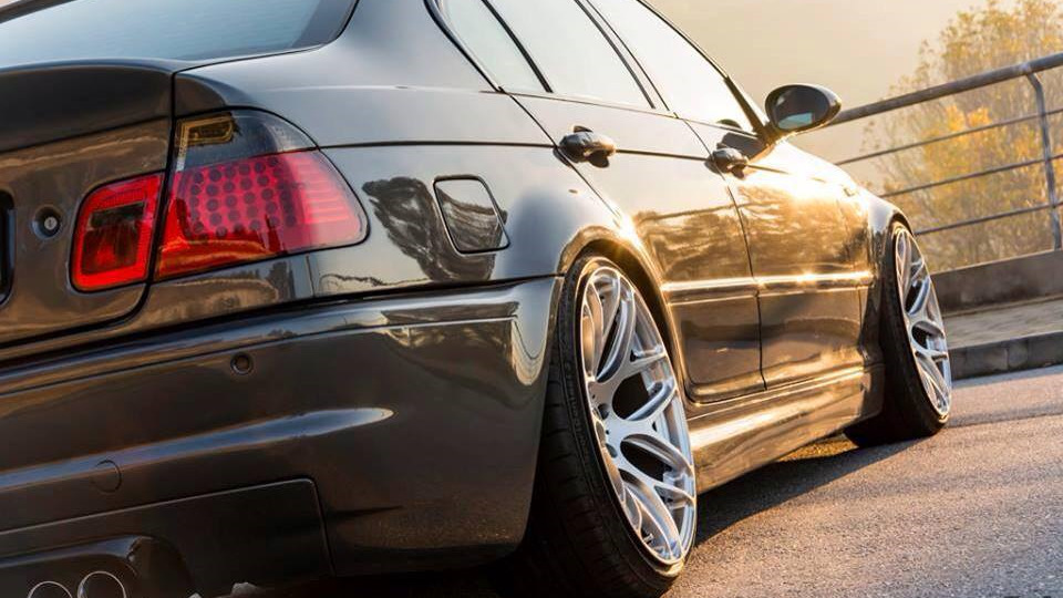 Расширение задних арок bmw e46