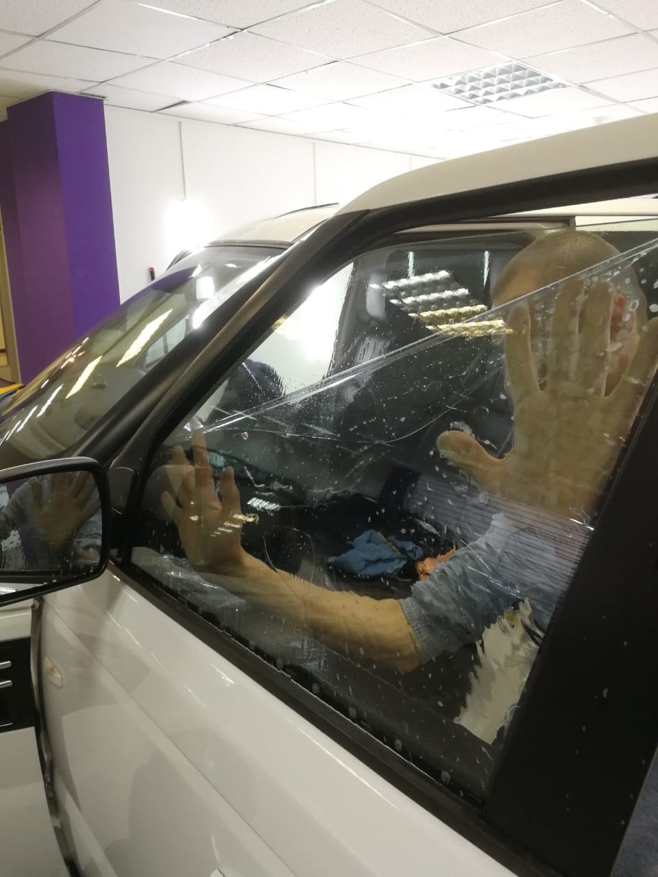 Оклейка солнцезащитной пленкой Lumar — Bulwark на DRIVE2