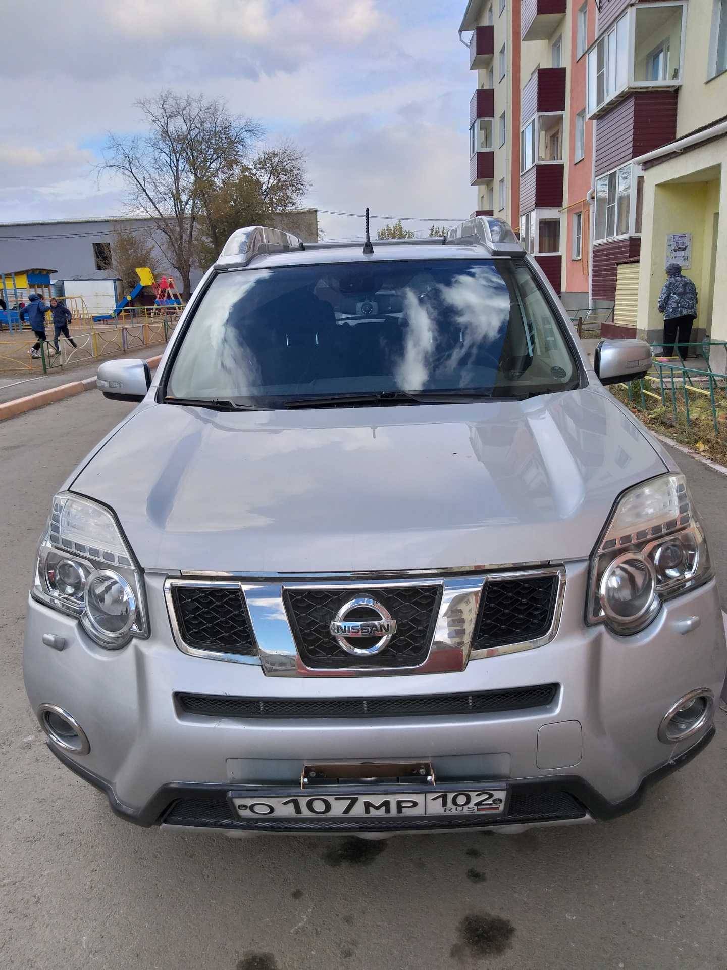 Полировка фары+покрытие лаком — Nissan X-Trail II (t31), 2 л, 2012 года ...