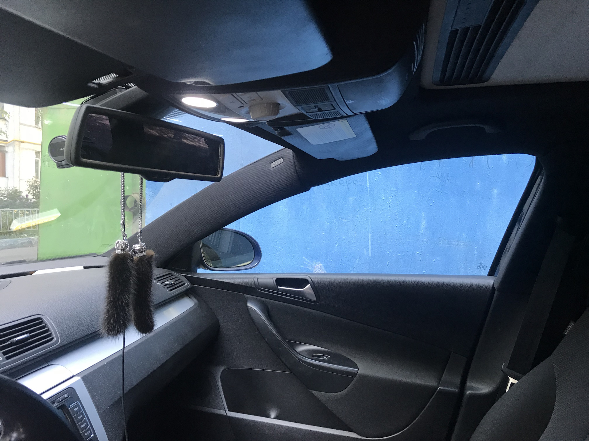 Делаем черный потолок на дастере