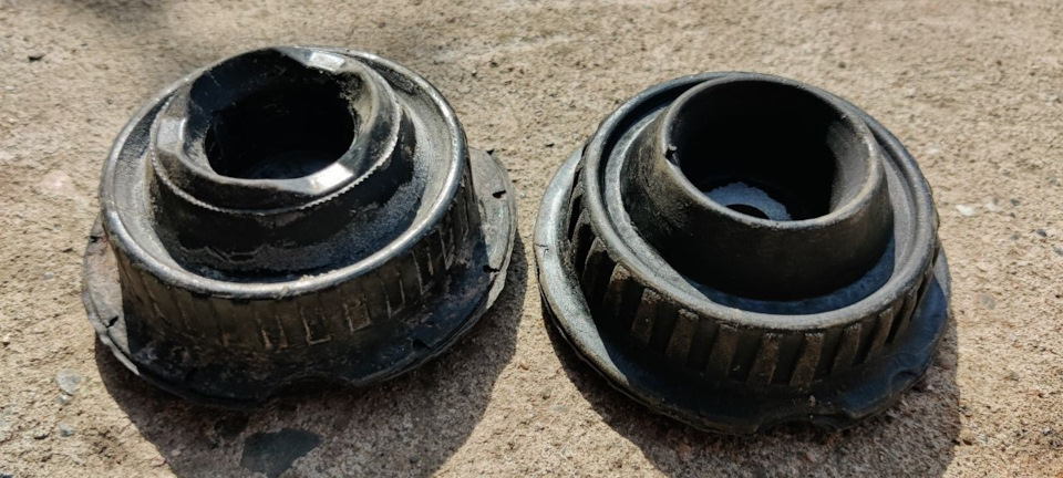 В попытках устранить стуки на отбой подвески — Volkswagen Touareg (1G ...