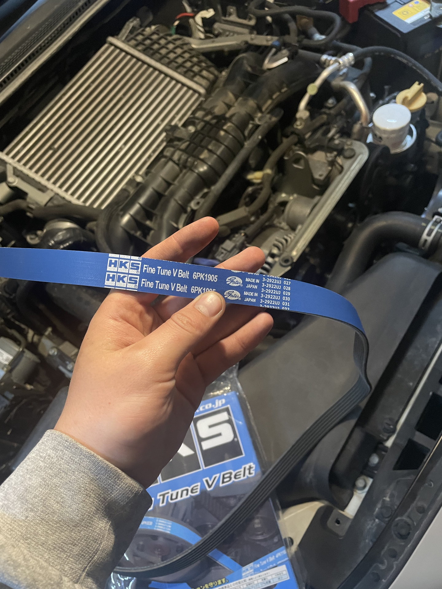 HKS обводной ремень from Japan — Subaru Levorg (1G), 1,6 л., 2015 года ...