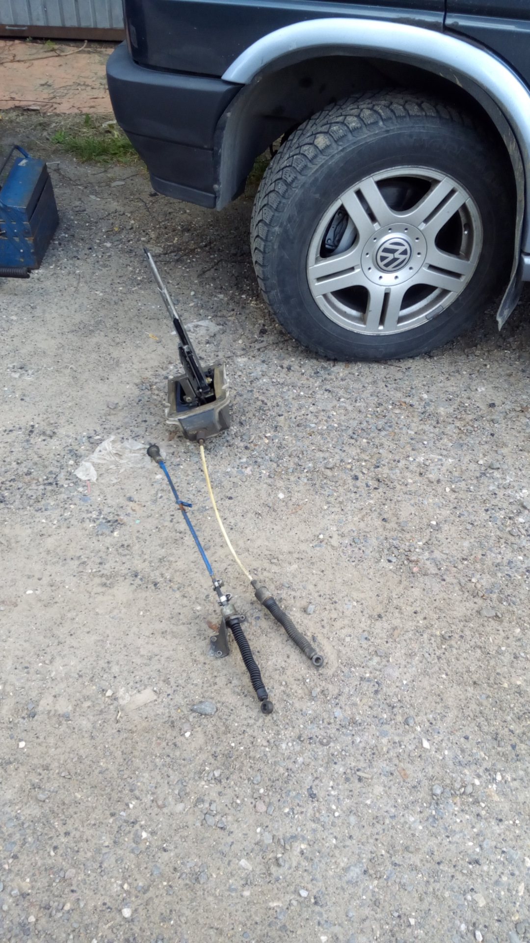 Трос селектора АКПП — Volkswagen Multivan (T4), 2,5 л., 1993 года ...