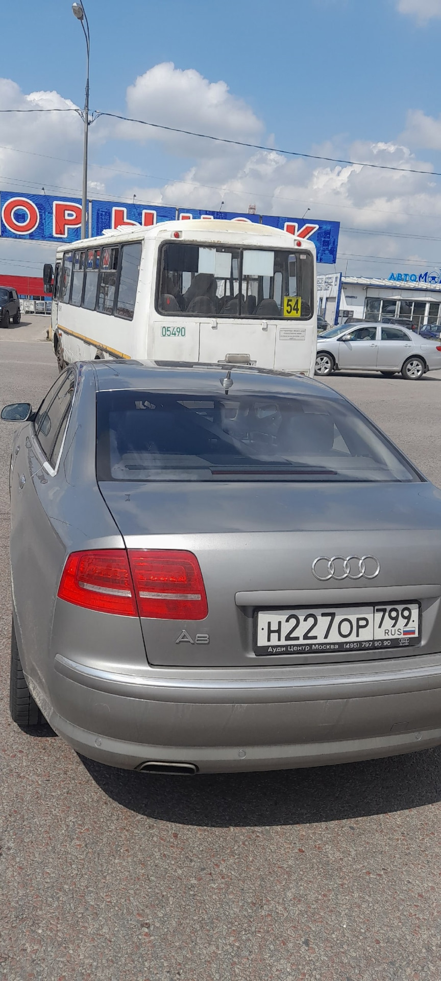 Была машина и нет машины(( — Audi A8 (D3), 6 л, 2005 года | ДТП | DRIVE2