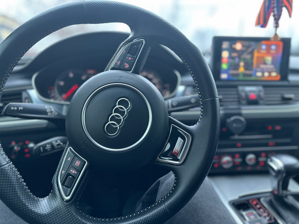 руль с обогревом audi a6 c7 — Audi A6 (C7), 3 л, 2011 года | другое ...