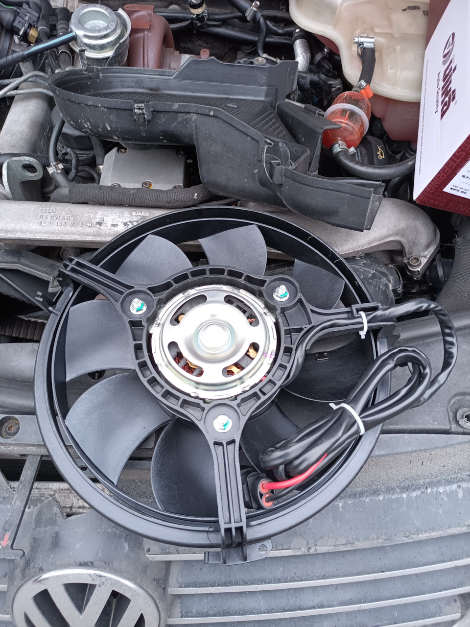 Подготовка к переходу на Электровентилятор, вместо Вискомуфты 2.5 tdi ...