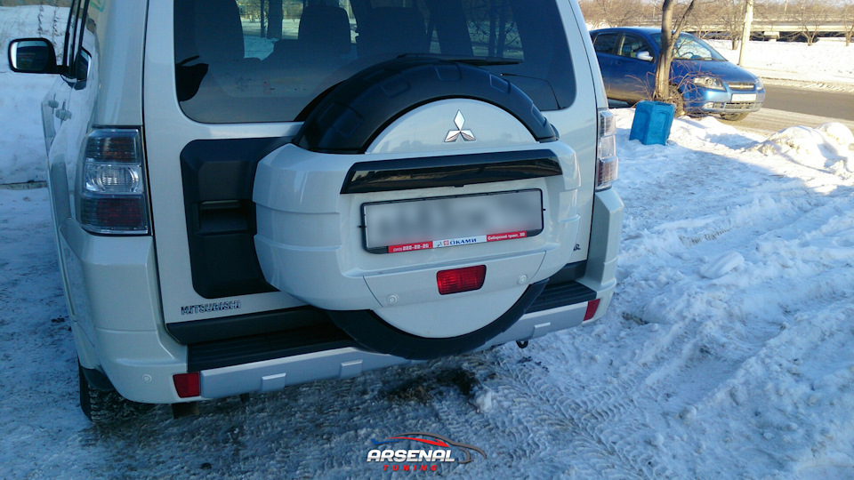 Бокс запасного колеса Mitsubishi Pajero 4 — Арсенал Тюнинг на DRIVE2