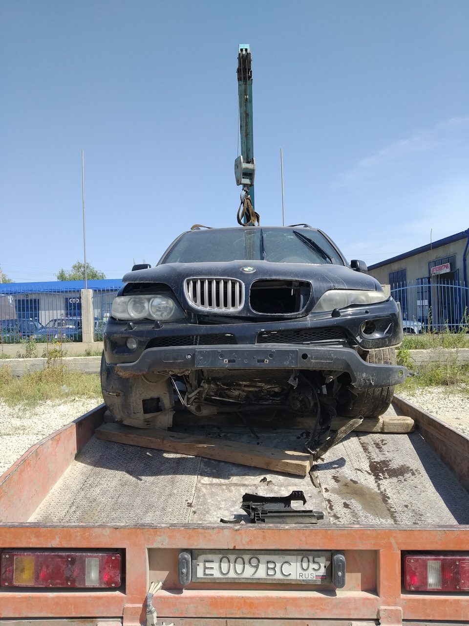 Ранен… — BMW X5 (E53), 4,4 л, 2004 года | ДТП | DRIVE2