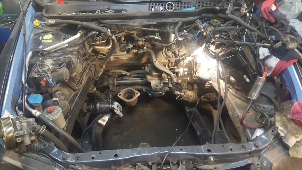 Замена двигателя Honda Accord 7 - Honda Accord (7G), 2,4 л, 2008 года своими рук